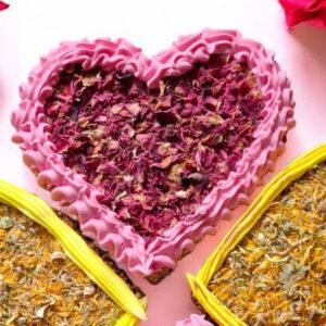 WIELKIE SERCE Z RÓŻĄ